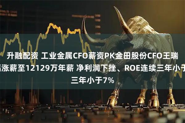 升融配资 工业金属CFO薪资PK金田股份CFO王瑞大幅涨薪至12129万年薪 净利润下挫、ROE连续三年小于7%