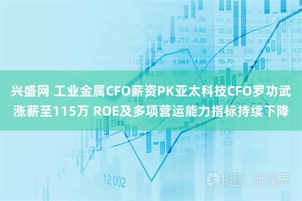 兴盛网 工业金属CFO薪资PK亚太科技CFO罗功武涨薪至115万 ROE及多项营运能力指标持续下降