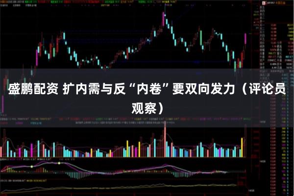 盛鹏配资 扩内需与反“内卷”要双向发力（评论员观察）